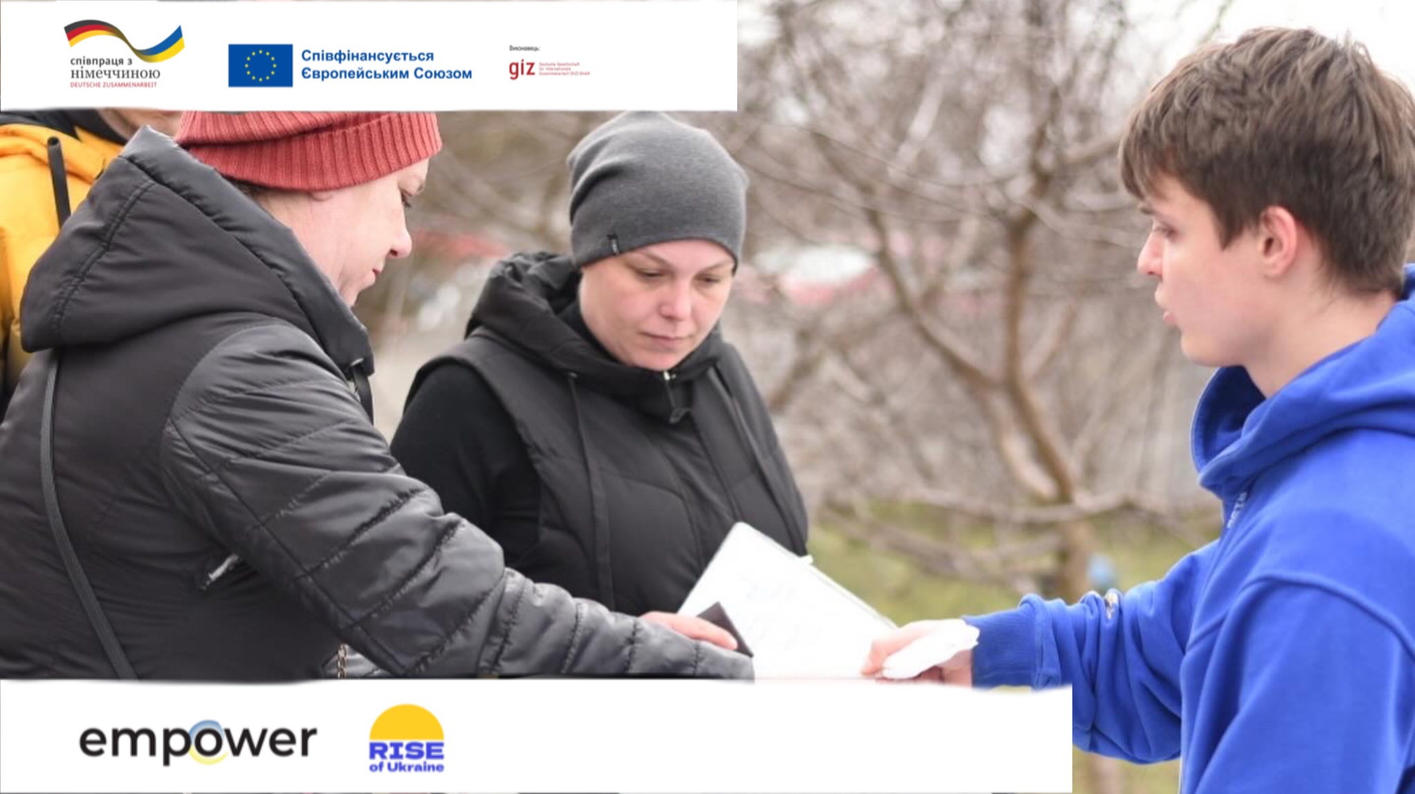 Project «Rise for help»: care and support where it is needed most - Rise of Ukraine