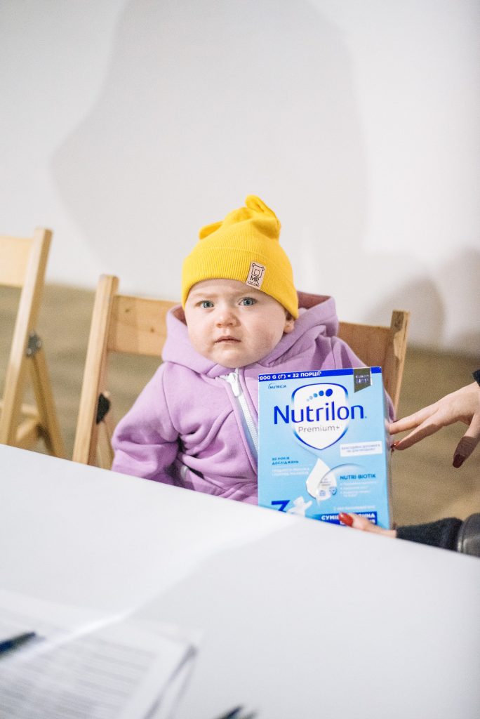 Distribution of Baby Food in Partnership with Danone Ukraine