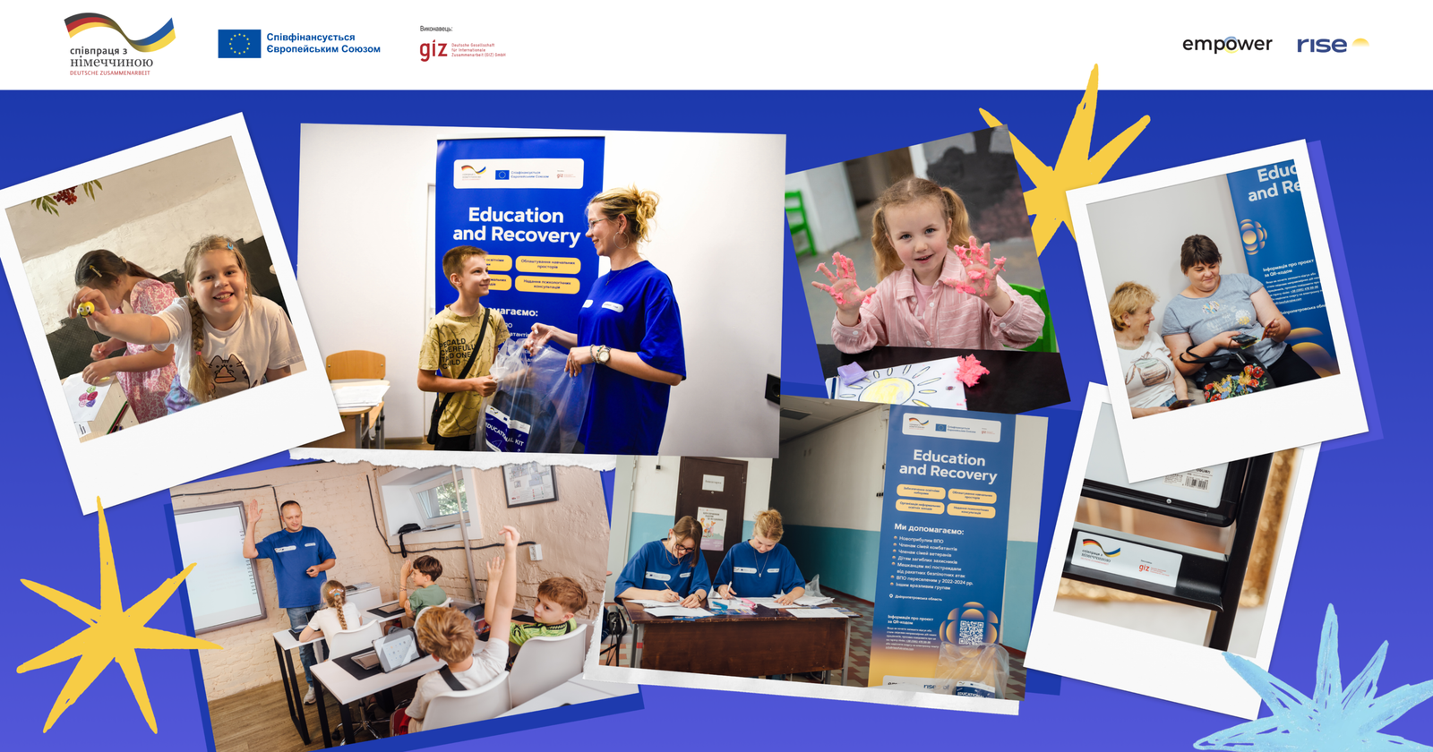 Education and Recovery: Looking Back at a Completed Project Phase